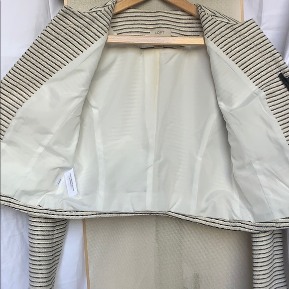 Ann Taylor Loft Tweed Knit Blazer - Picture 7 of 10